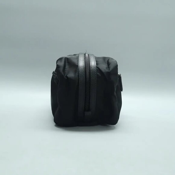 PRADA Black Nylon Clutch 412-022725 - Picture 3 of 12